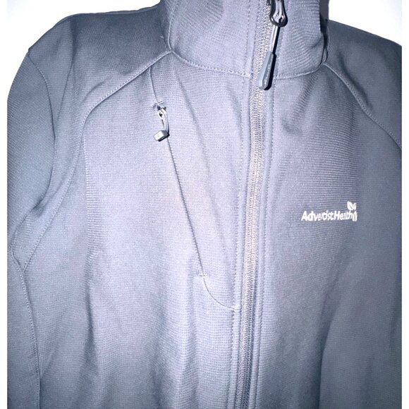 Eddie Bauer 3XL Black Full-Zip Jacket For Men With AdventHealth Logo - Picture 2 of 7